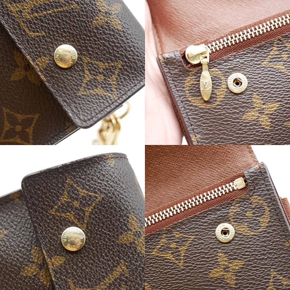 🍓LV Two-Buttons Monogram Wallet - Picture 7 of 13